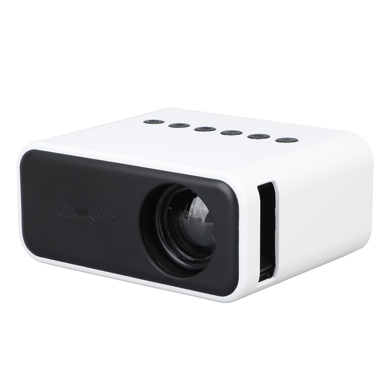 Mini Projector Multifunction HD 1080P WiFi Wireless Wired Screen Projection