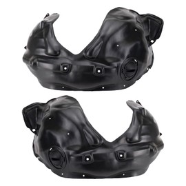 TRQ Inner Fender Liner Set Compatible with 2011-2013 Jeep Grand Cherokee CH1248153 CH1249153