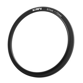 KANI 813688 67-72mm Filter Diameter Conversion Adapter Step Up Ring Thin Frame with Knurling Filter Accessories Aluminum