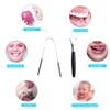 Tongue Scraper Stainless Steel, Tongue Cleaner Set, Fresh Breath Care
