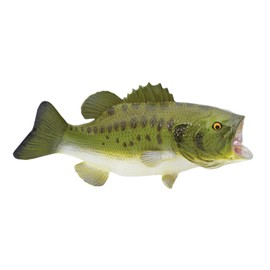Safari Ltd. Largemouth Bass Figurine - Hand-Painted, Authentic 6.25" Model Figure - Fun and Educational Toy for Boys, Girls & Kids Ages 18M+