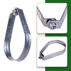 HIGHCRAFT ITSO-HQ114-10 Swivel Loop Pipe Hanger, Pre-Galvanized Steel, 1-1/4 in,