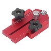 Table Saw Limit Fence Aluminum Alloy Red Retractable Adjustable Table