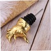 LABRIMP Rhino Head Wine Pourer and Stopper Creative Zinc Alloy