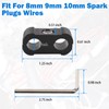 12pc Car Engine Spark Plug Wire Separator Divider Set for