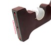 Nicerity 2Pcs Double Curtain Rod Brackets Wooden Curtain Rod Brackets