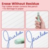 Christmas Erasable Pens 6-Pack – Cute Retractable Gel Pens with