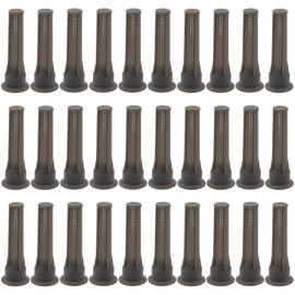 Niuohoy 30 Pack Spray Sprinkler Nozzle Filters Variable Arc Nozzle Replacement Pop Up Sprinkler Heads Generic Irrigation Filter Compatible with Hunter, RainBird Sprinklers Spray Head (Brown)