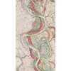 1944 Fisk Mississippi Meander Map Ancient River Bed Sheet 13