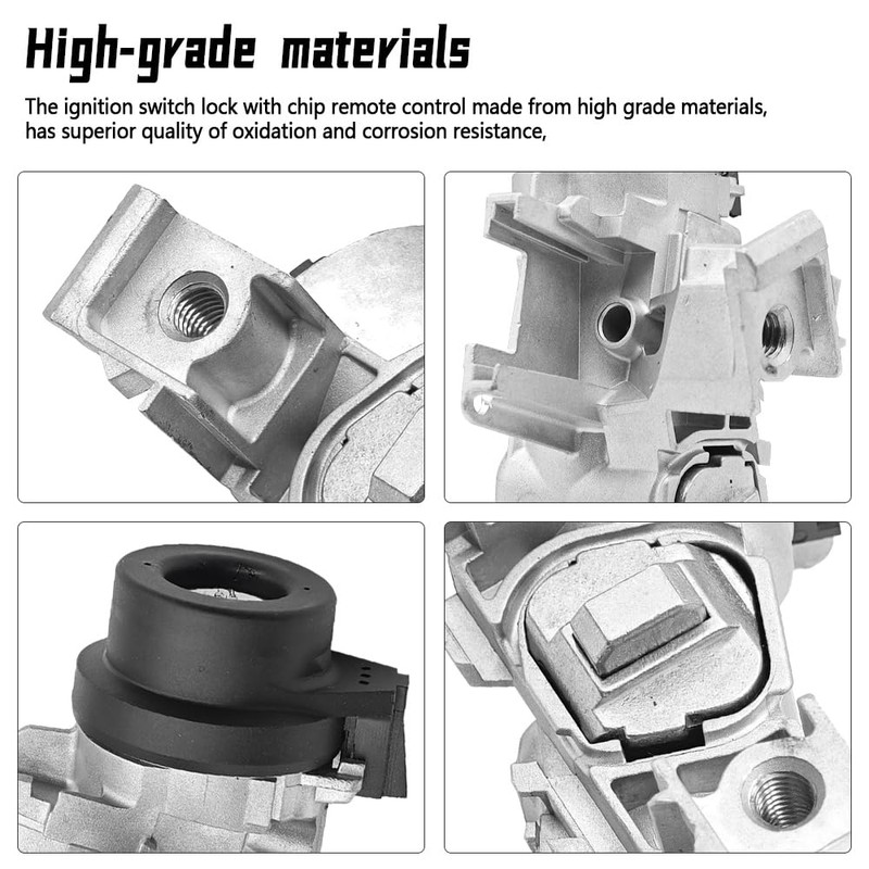 ATFOEEN 1K0905851B Ignition Switch Lock Cylinder with Key Compatible with