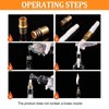10 PCS Wicks Torch Replacement 13.78in Tiki Torch Fiberglass Wicks
