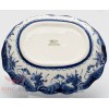 Gzhel Porcelain salad dish bowl server Hand-painted authors work