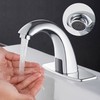 HHOOMMEE Commercial Automatic Sensor Touchless Bathroom Sink Faucet, Motion Activated