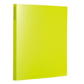 SEKISEI KP-126 KP-126-33 Album Pockets, High Transparent, Large 240 Sheets, Light Green, Large 201-300 Pages, Green