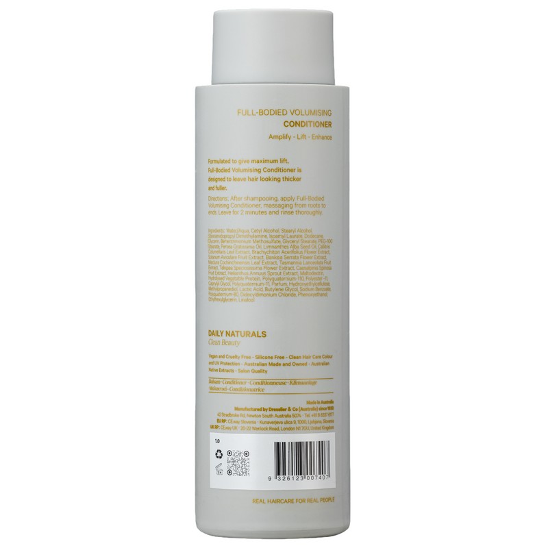 Daily Naturals Clean Beauty Full-Bodied Volumising Conditioner 275ml
