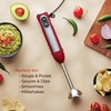Powerful Immersion Blender, Electric Hand Blender 500 Watt with Turbo