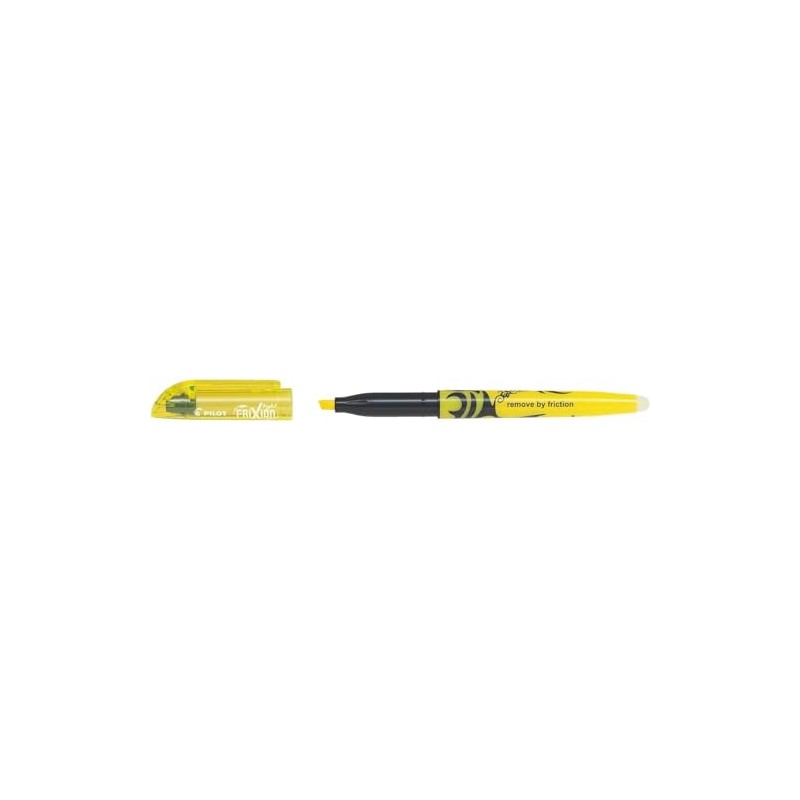 Pilot FriXion Light BRIGHT Erasable Highlighter Pens Yellow (Set of