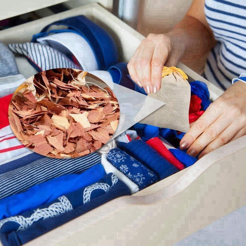 jingfei 10Pack Sachets Bags, for Closets and Drawers, Blocks for