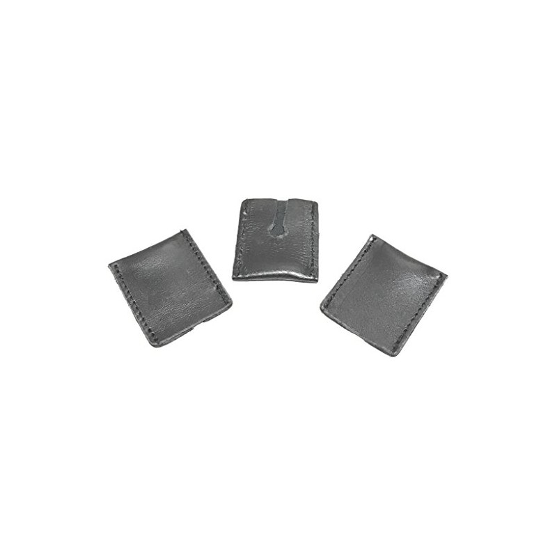 3 pack - Leather Double Edge Razor Head Sleeve -