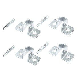 X AUTOHAUX 4 Set Door Check Bracket and Pin for Jeep Cherokee 1984-2001 55002361 4 Door Check Arm Assembly Repair Set on Driver Passenger Side Door Wear Resistant Stainless Steel