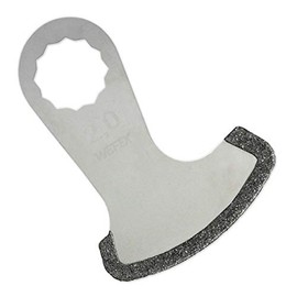 Wefex Pro Diamond Segment Blade 2.0 mm Galvanic Hammer Shape Zinc for Fein Supercut
