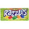 Sour Razzles Candy, 1.4oz Pouches, 24-Count