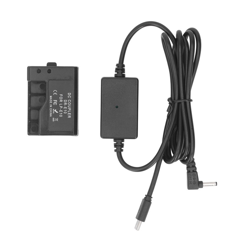 LP E10 Dummy Battery DR E10 DC Coupler Dummy Battery