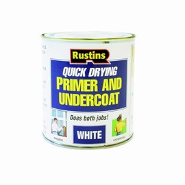 Rustins Quick Drying Primer And Undercoat White 1L