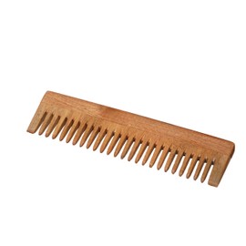 Wooden Comb Handcrafted Natural Neem Wood Comb For Womens & Mens Anti Dandruff, Non-Static and Eco-friendly Great for Scalp Hair health (Pack of 2)
