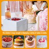 MonYouGe 12x12x12 Inches Cake Boxes with Cake Boards, 3 Pack