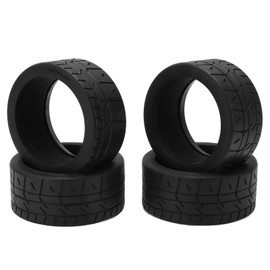 4Pcs RC Car Tires Rubber Replacement Tires 100mm Diameter for ARRMA 1/7 1/8 Scale RC Vehicle Models