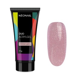 NEONAIL DUO Acrylic Gel Shimmer Pansy - Polygel - Nails - Gel Nails - Acrylic Gel for Nails - Acrylic Nails - Acrylic Gel - Nail Extension - Acrylic Gel - Poly Gel - 15 g