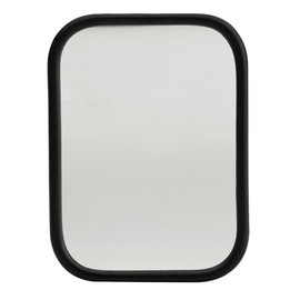 Grote 12072 Rolled-Rim Mirror with Ball Swivel - Black