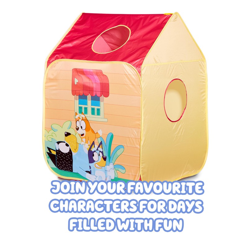 Pop N Fun Bluey Pop-Up Tent, Multicolor Easy Storage Pop