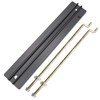 Drive-up Golf Cart Battery Hold Down Plate Rods Kit, Washers