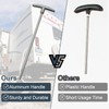SPNKMJUJ 1 Pack RV Waste Valve Handle Replacement Universal Fit