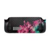 MightySkins Carbon Fiber Skin Compatible with Valve Steam Deck -