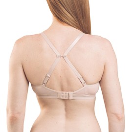 Royce Posie Non-Wire Convertible T-Shirt Bra (8031),30D,Blush - Blush,30D