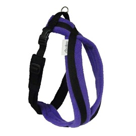 CosyDogs Fleece Dog Harness in Purple: Size 3