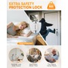 Anobeyi Portable Door Lock for Travel, Adjustable No Drilling Door
