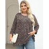 LOMON Plus Size Spring Clothes for Women 3/4 Length Sleeve