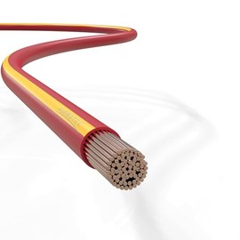 AUPROTEC Flry Vehicle Cable 0.50 mm² 10 m 0.50 mm² Red/Yellow