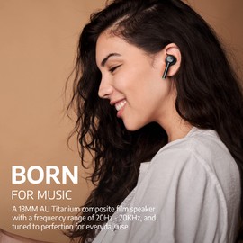 Ausounds AU-Stream True Audífonos Bluetooth inalámbricos, color gris