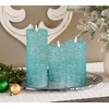 QVC Set of 3 Illuminated Beads & Sequins Pillars by
