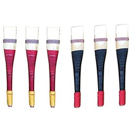 Uilleann Bagpipes Chanter Reeds of Spanish Cane/uillean pipes Reeds 3 Black & 3 Red (6 Pcs Set)