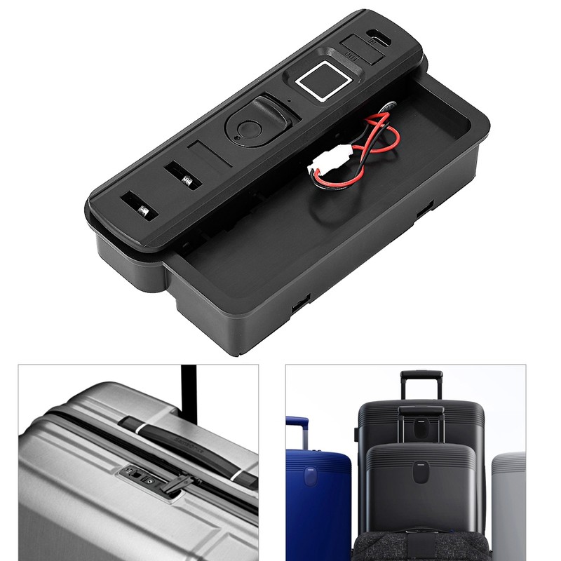 Smart Fingerprint Waterproof Luggage Suitcase Backpack Embedded Lock