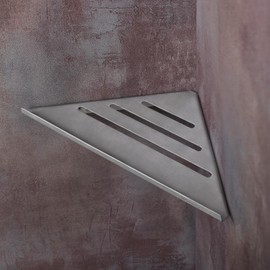 Womamny Bathroom Corner Shelves, Shower Caddy Corner Shower Shelf Wall Mounted, Thickened Stainless Steel Brushed Shower Corner Shelves for Bathroom Kitchen Corner