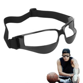 Basketball Dribble Training Glasses, Black Sports Glasses, Adjustable Lightweight Basketball Dribbling Glasses, Adjustable Basketball, Anti Bow Training, Sports Glasses for School, Teenagers, Children