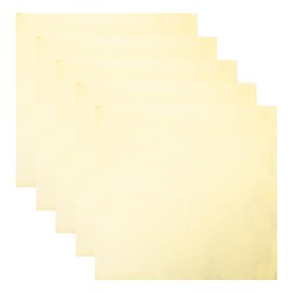 sourcing map 5 Pack Brass Mesh, 5.9" x 5.9" 80 Mesh Brass Woven Wire Mesh Brass Filter Coarse Dense Filter Screen Mesh for Non-Magnetic Signal Screen Tool DIY Fill Fabric