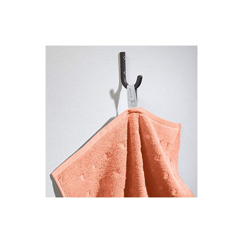 Möve Quadretti Terry Guest Towel 30 x 50 cm Apricot